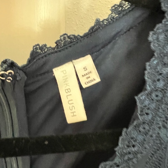 Pink Blush Maternity cocktail dress sz Small - Picture 3 of 4